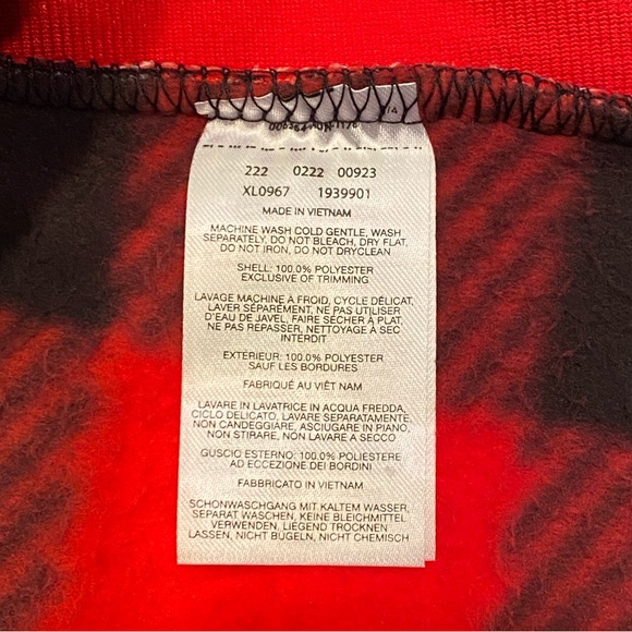 Columbia Buffalo plaid fleece jacket (women’s XL) (NWT) - Picture 11 of 11
